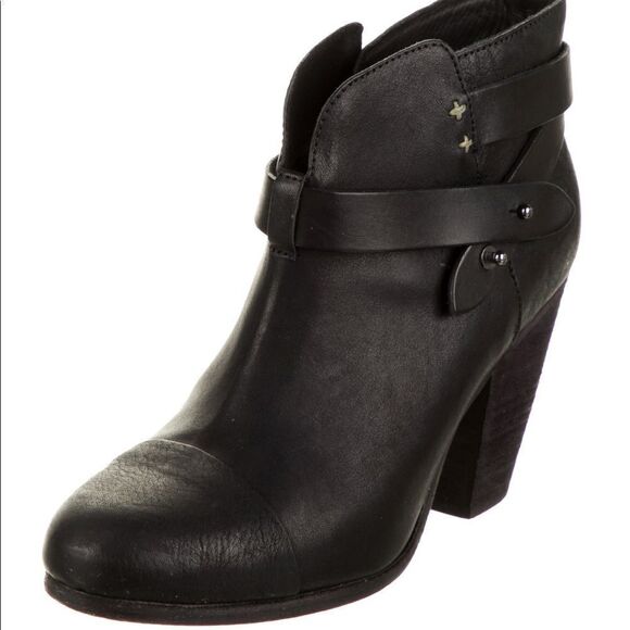 rag & bone Shoes - rag & bone // Harrow Leather Ankle Bootie w/ Box & Dustbag